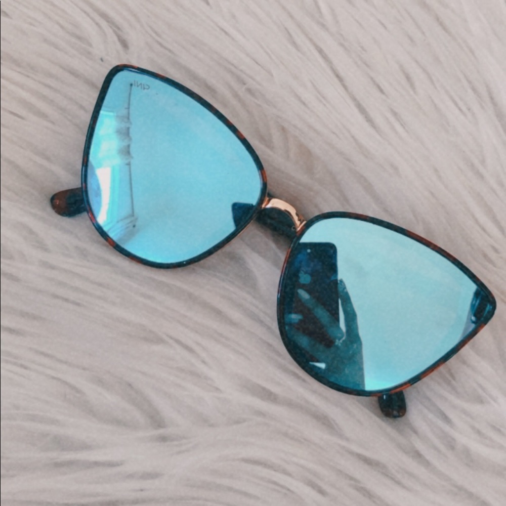 Blue Lens Sunglasses